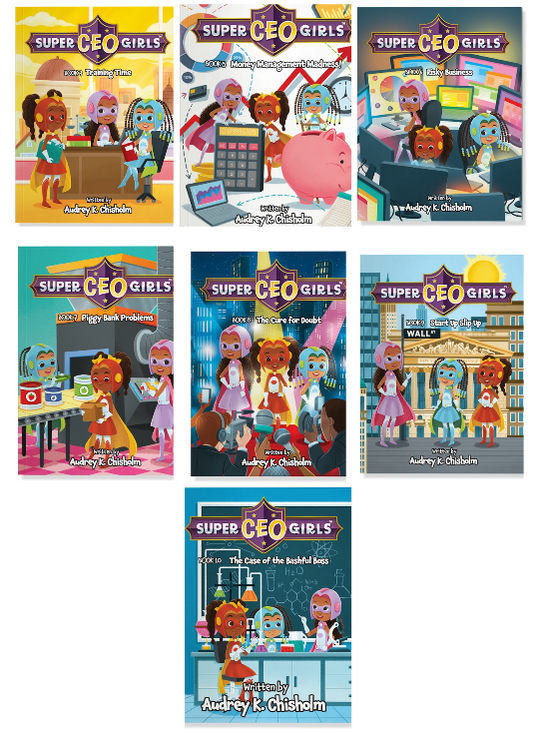 Super CEO Girls Books 4-10 Bundle
